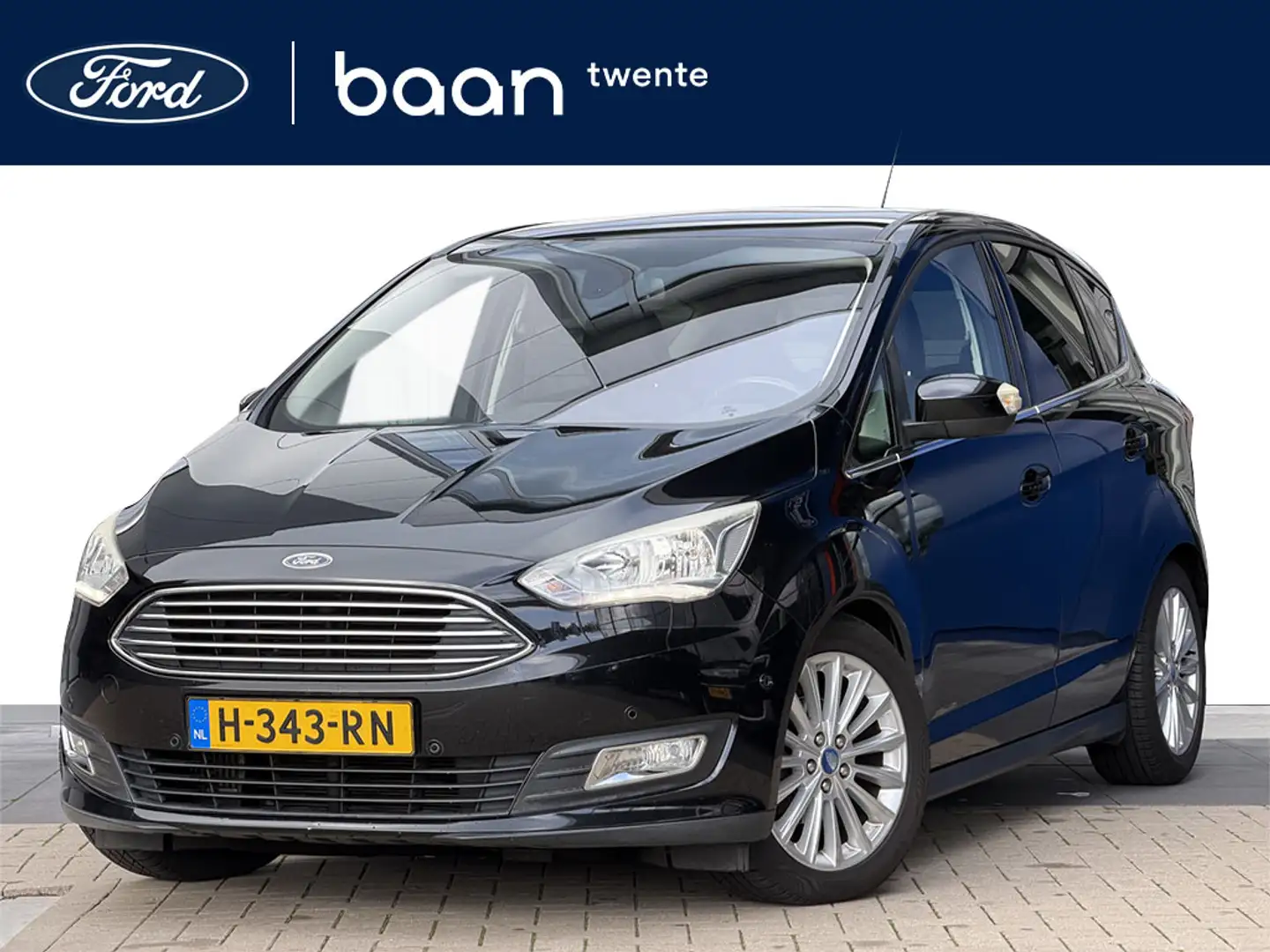 Ford C-Max 1.0 Titanium | Trekhaak | Panorama dak | Navigatie Zwart - 1