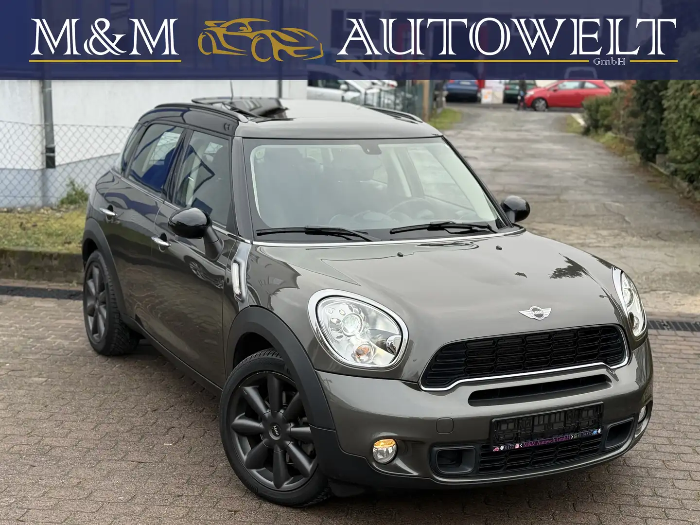 MINI Cooper S Countryman ALL4 | 1. Hand | 76tKm | 100% Service | TÜV Neu Grau - 2