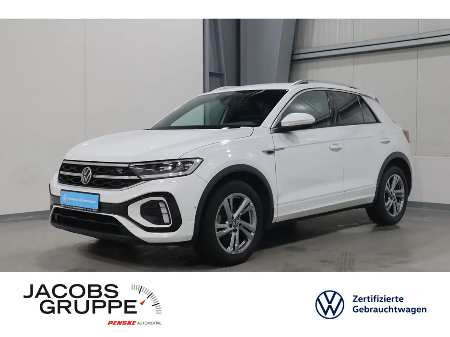 Volkswagen T-Roc 1.0 TSI APP*MATRIX*CAM*SHZ R-Line Weiß - 1