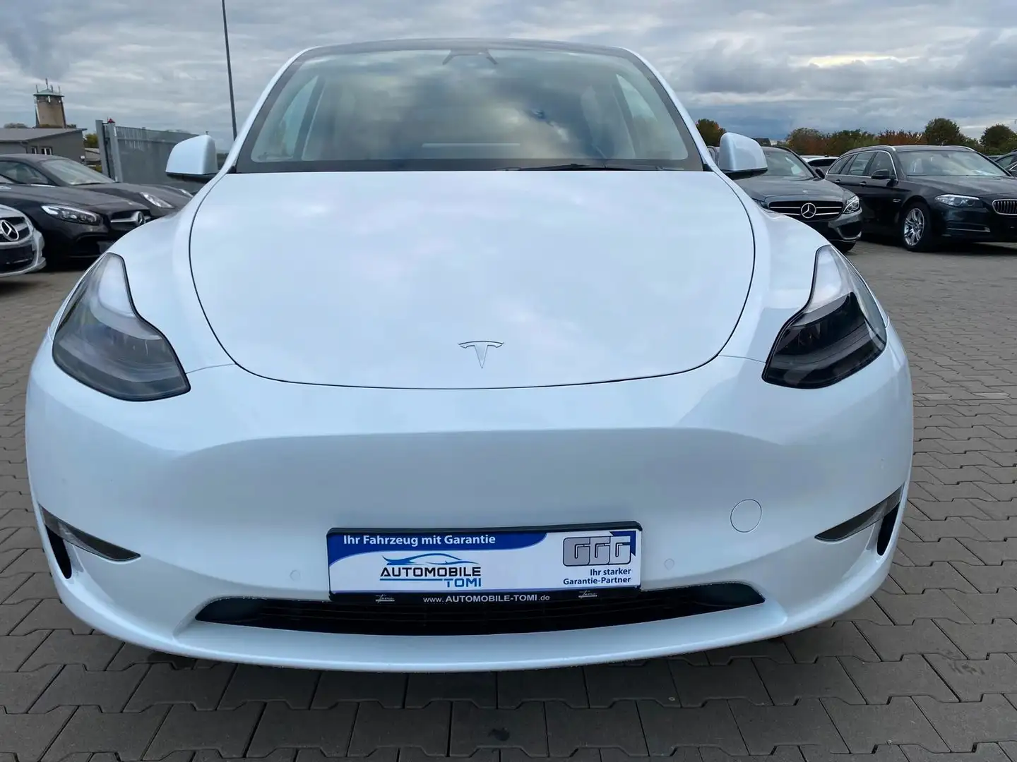 Tesla Model Y Long Range Dual Motor AWD|514PS|8fach| Blanc - 2