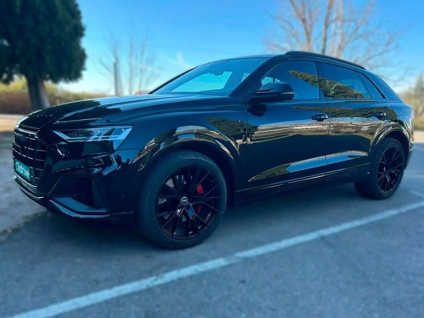 Audi Q8 55 TFSIe 280kW Black Line Pl quattro tip Negro - 2