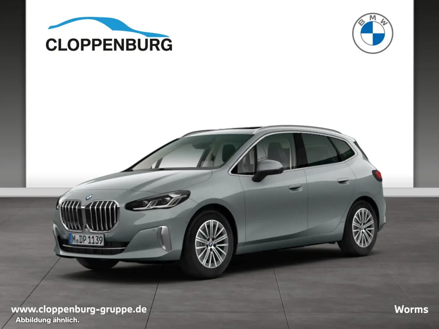 BMW 218 i Active Tourer Luxury Line Head-Up+AHK+Navi Grey - 1