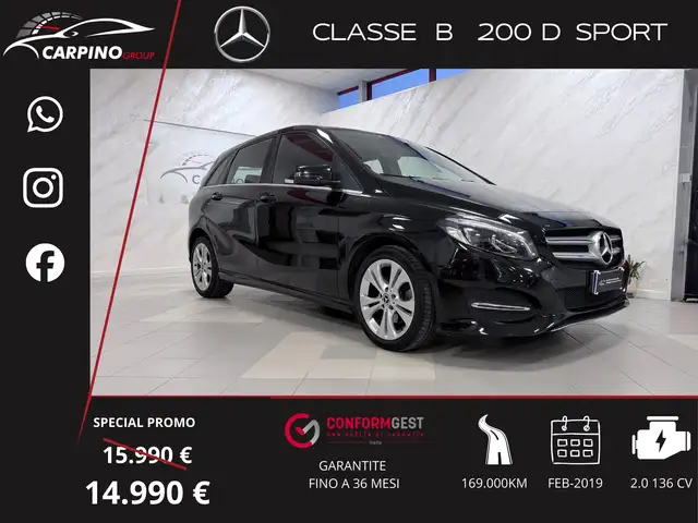 Mercedes-Benz B 200 Classe B - T246 d Sport Tech auto