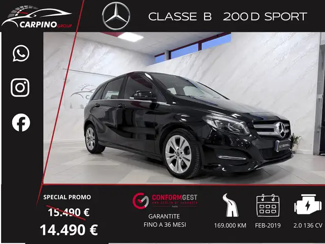 Mercedes-Benz B 200 Classe B - T246 d Sport Tech auto