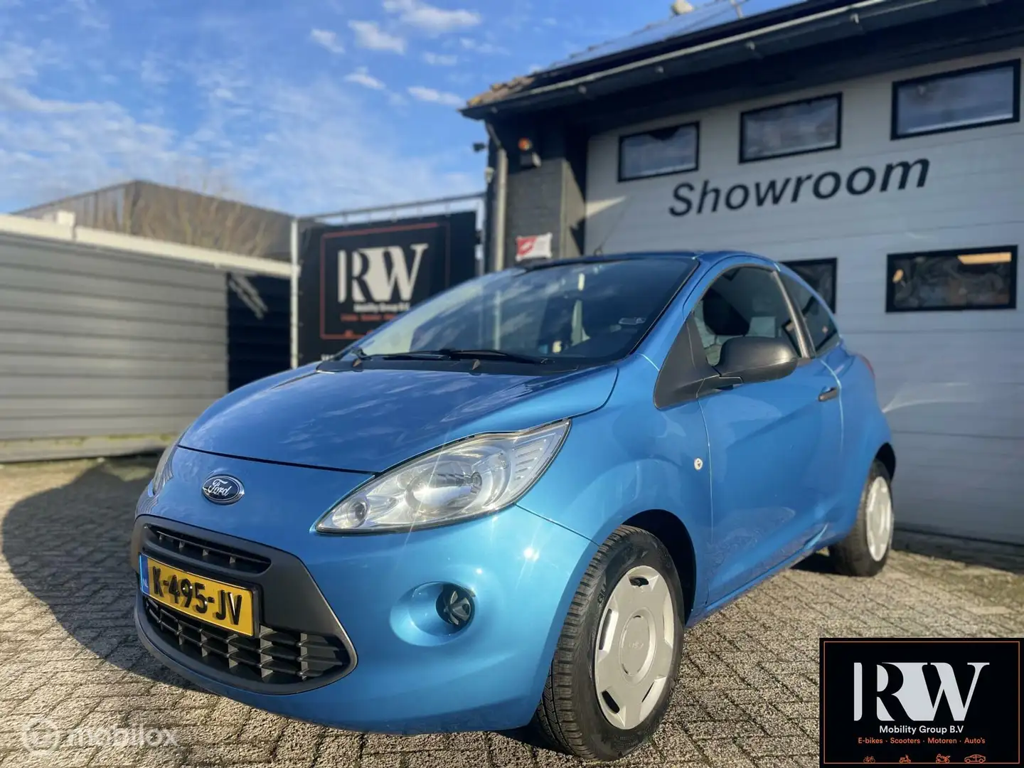 Ford Ka/Ka+ 1.2 Champions Edition start/stop met nieuwe apk! Azul - 1