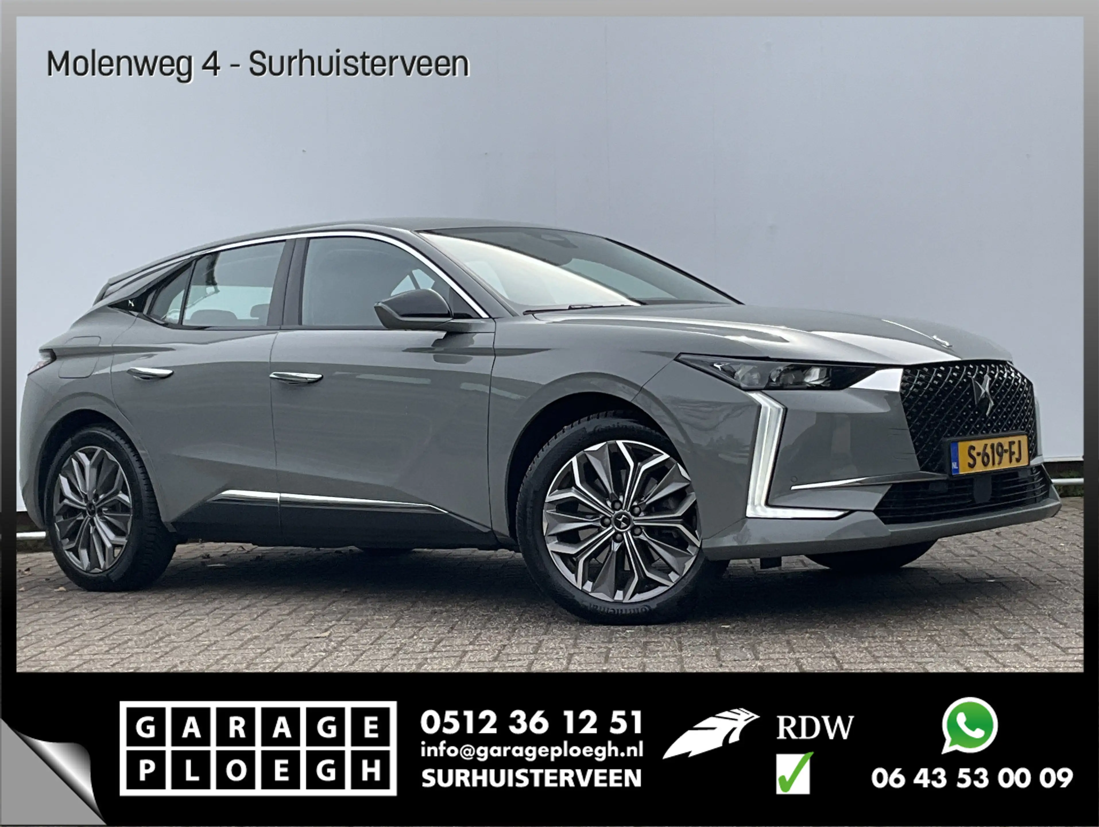 DS Automobiles DS 4 1.6 HYbrid 225 Plug-in E-Tense Trocadero Stoel/Stu