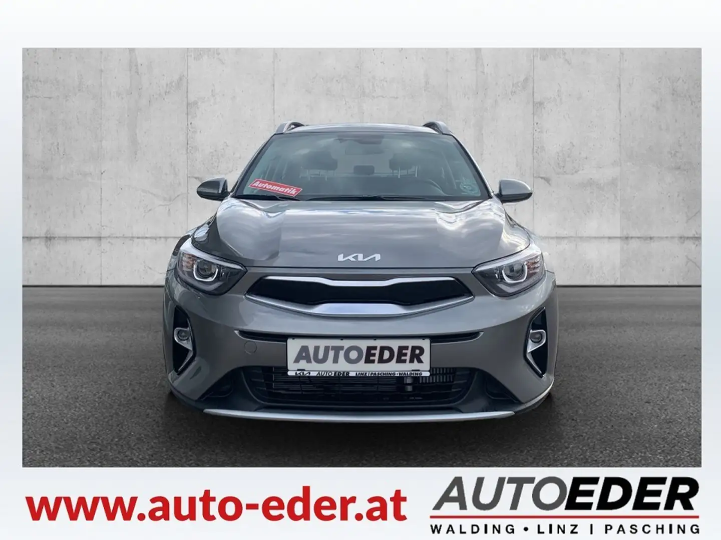 Kia Stonic 1,0 TGDI GPF ISG Silber DCT Aut. Grau - 2