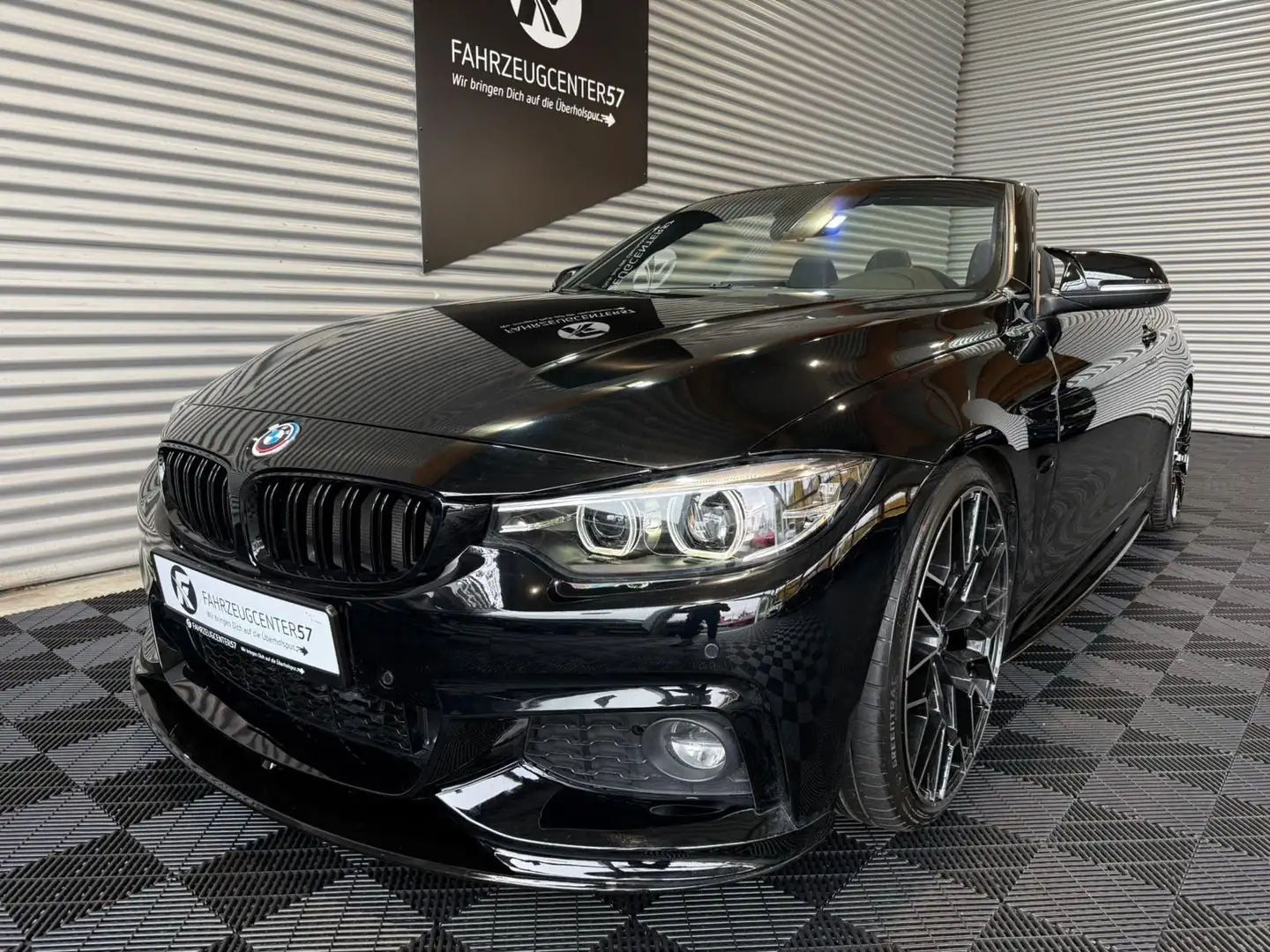 BMW 430 i Cabrio M-PERFORMANCE/H&K/LED/CARPLAY Schwarz - 2
