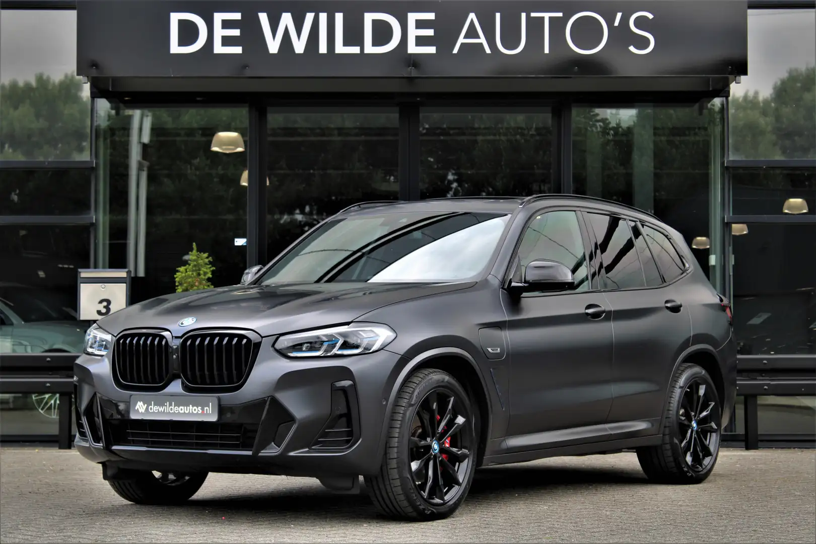BMW X3 xDrive30e M-sport 292pk FrozenGrey Carbon Pano Mem Gris - 1