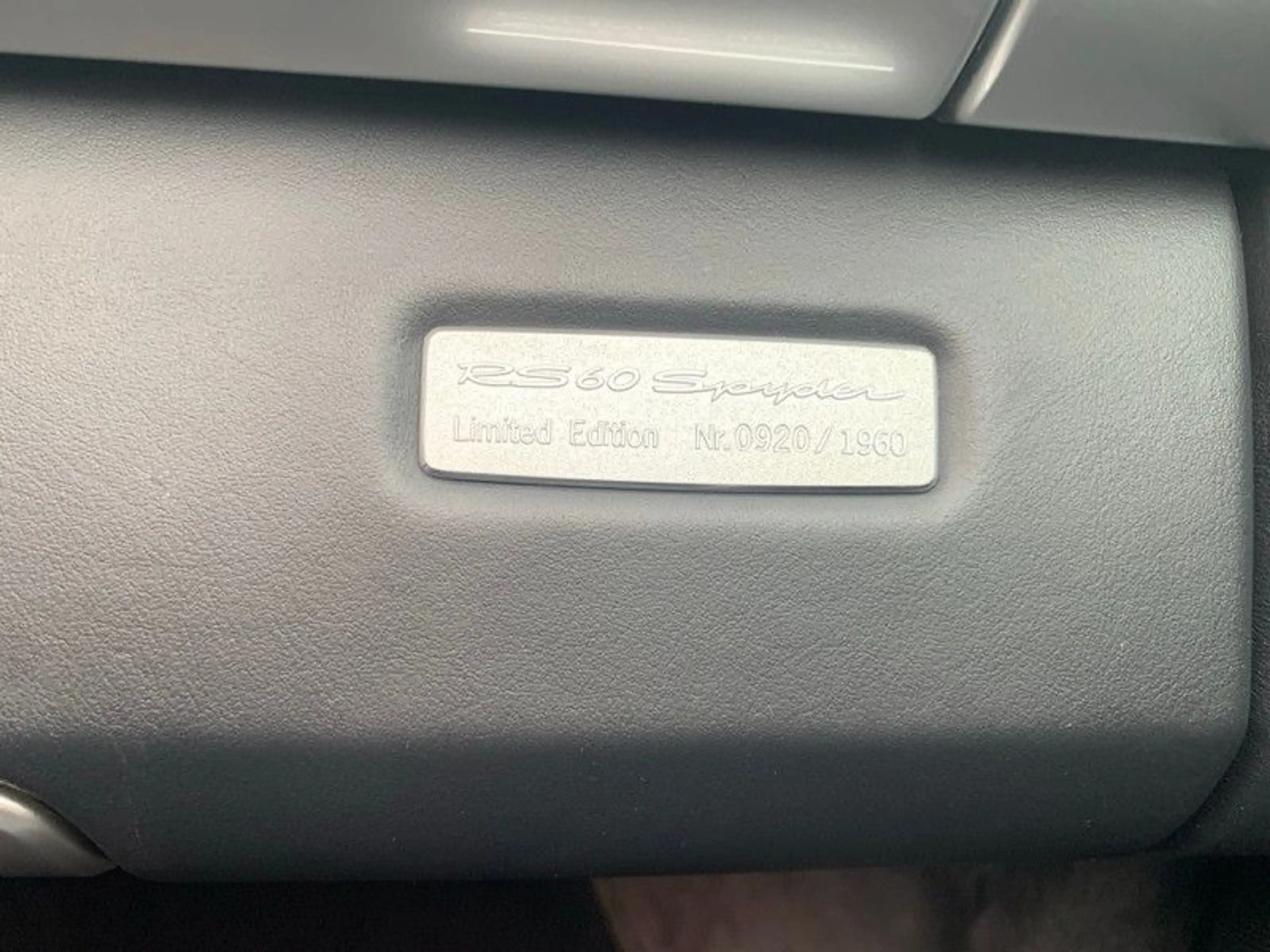Porsche Boxster Spyder RS 60 2.Hd., Unfallfrei, TÜV Neu — photo 2