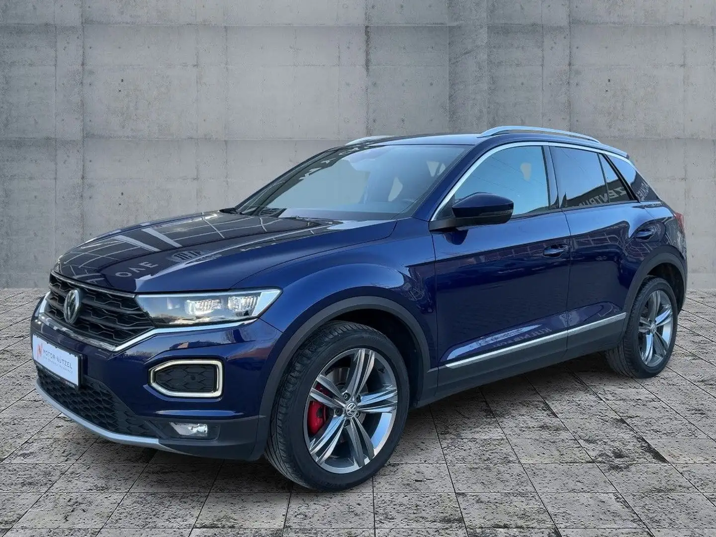Volkswagen T-Roc 2.0TDI 4M DSG SPORT LED+NAV+ACC+SHZ+RFK+VC Blau - 2
