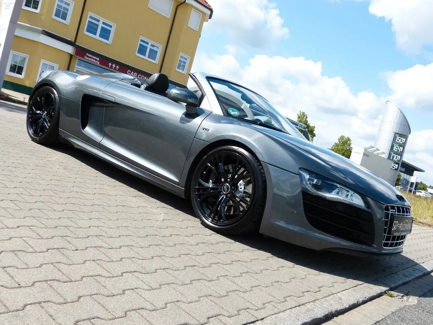 Audi R8 Spyder 5.2 FSI quattro*LED*Klappenauspuff*B&O Gris - 2