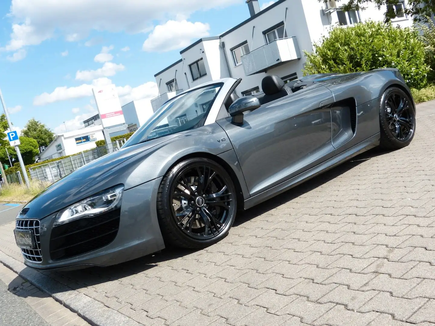 Audi R8 Spyder 5.2 FSI quattro*LED*Klappenauspuff*B&O Gris - 1