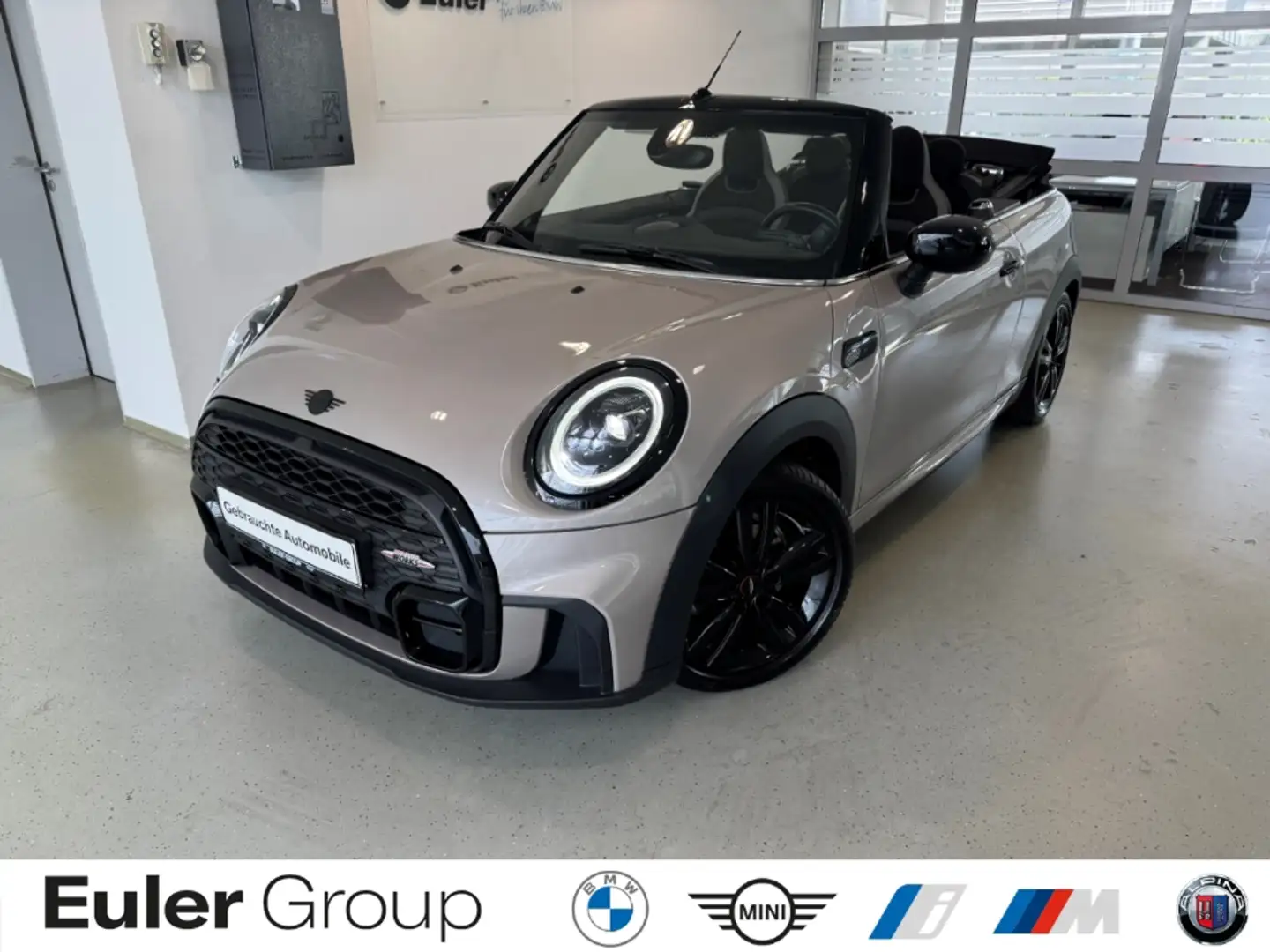 MINI Cooper Cabrio El. Verdeck AD Navi Leder Digitales Cockpit LED Me Grau - 1