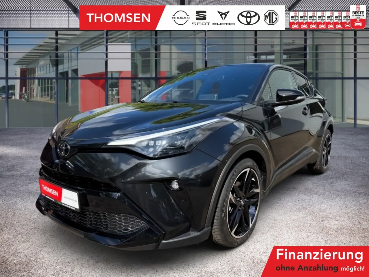 Toyota C-HR 2.0 GR Sport Black Edition Navi LED ACC Noir - 1