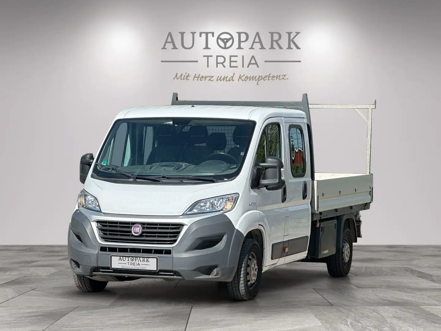 Fiat Ducato Pritsche Doppelkabine L4 ( 7SITZ-AHK ) Blanc - 1