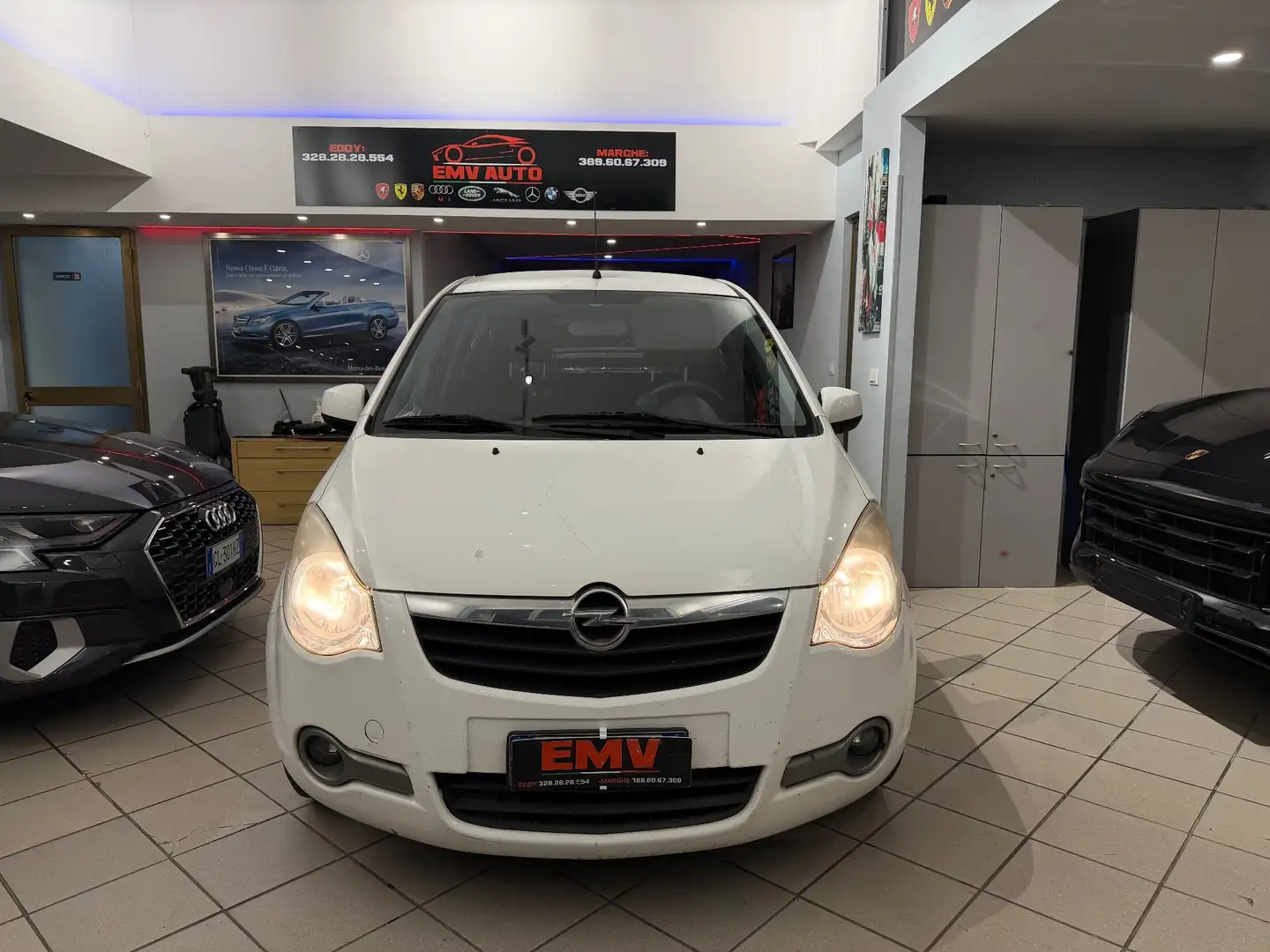 Opel Agila Agila 1.0 12V 65CV Enjoy Blanc - 2