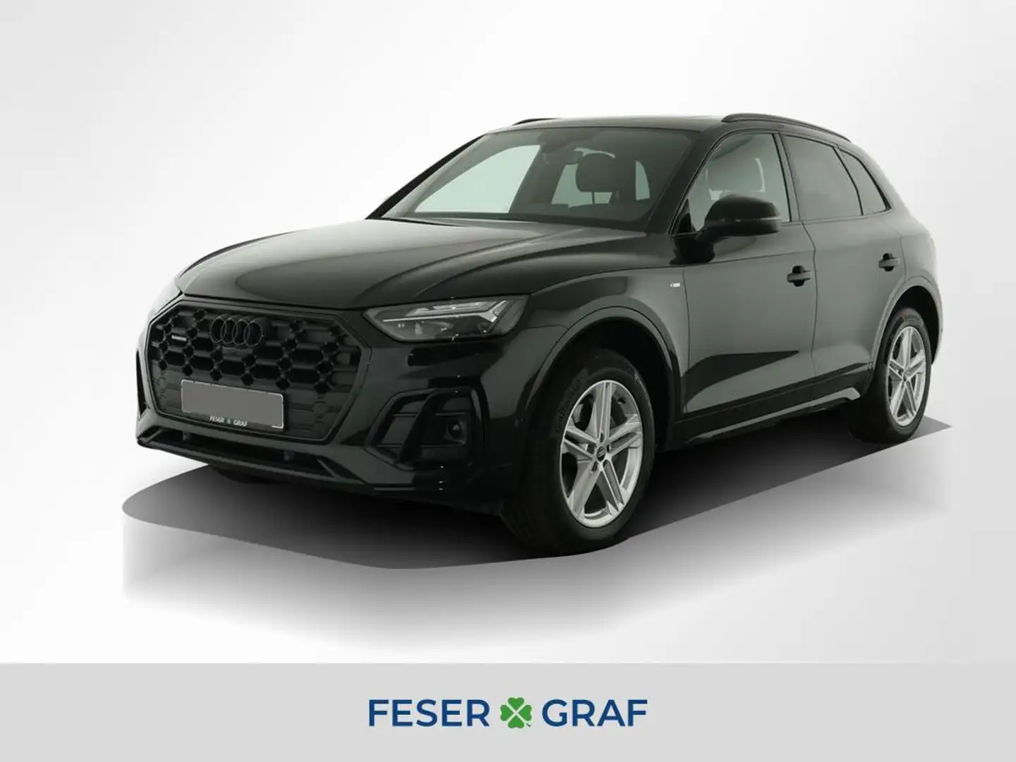 Audi Q5 40 TDI qu S Line Ext Pano,Sitzbel,Leder,Navi,LED,K Schwarz - 1