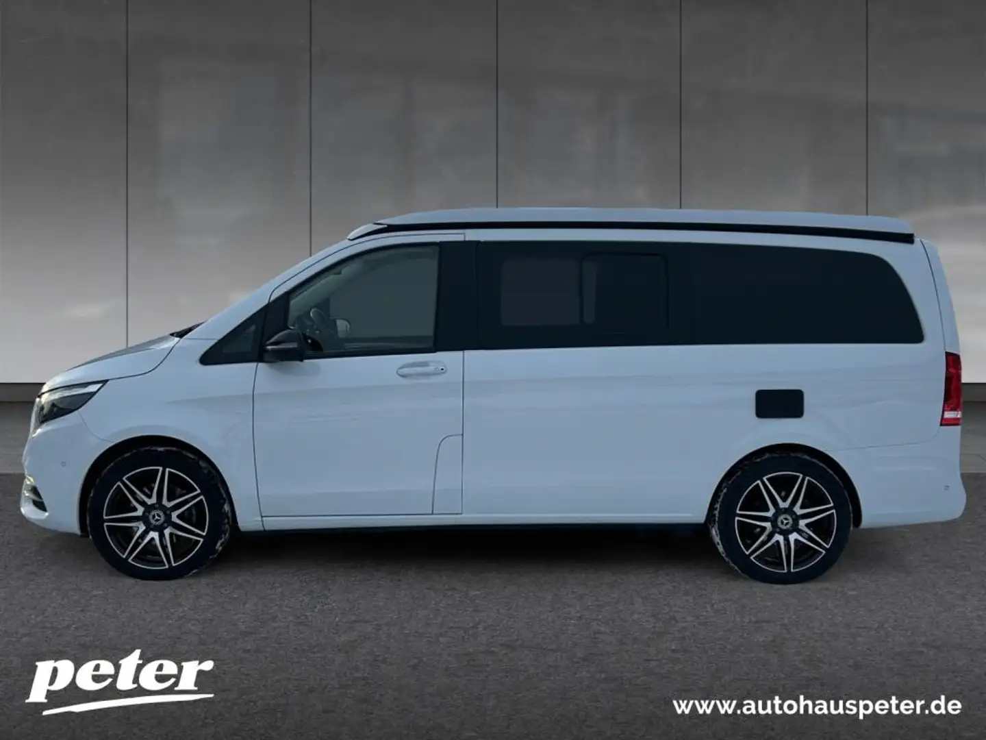 Mercedes-Benz Marco Polo 300 d 4MATIC EDITION AMG DISTR+AHK+LED+STHZG Weiß - 2