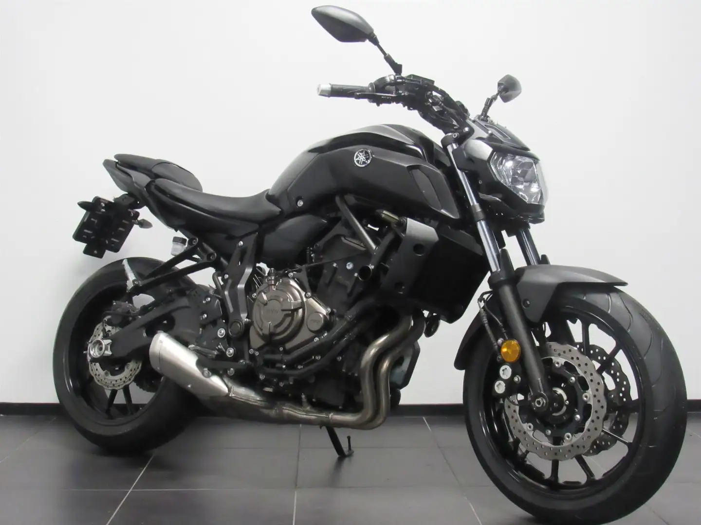 Yamaha MT-07 ABS Zwart - 2