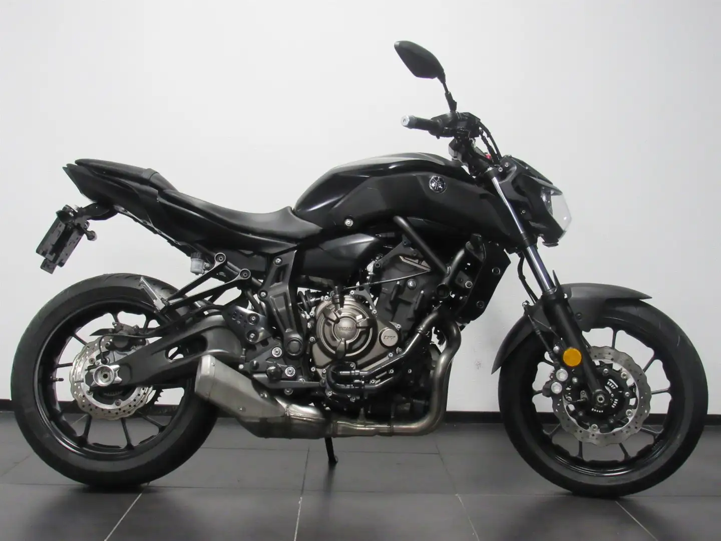 Yamaha MT-07 ABS Zwart - 1