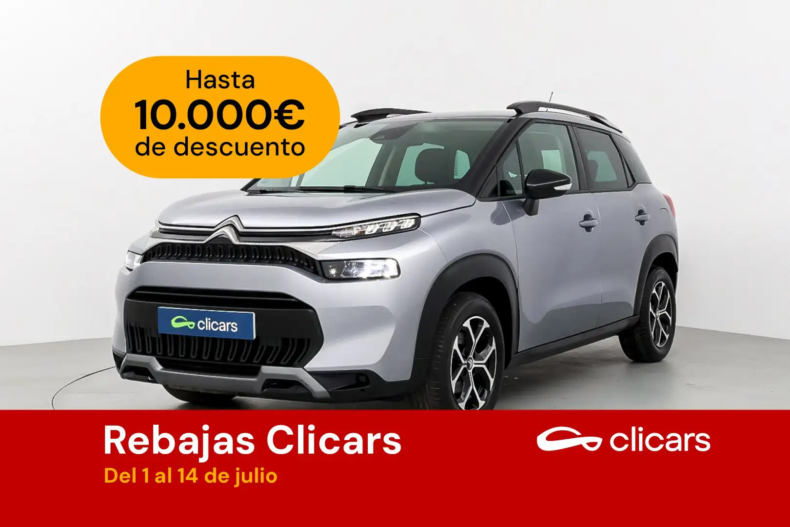 Citroen C3 Aircross Puretech S&S Plus 110 Plateado - 1