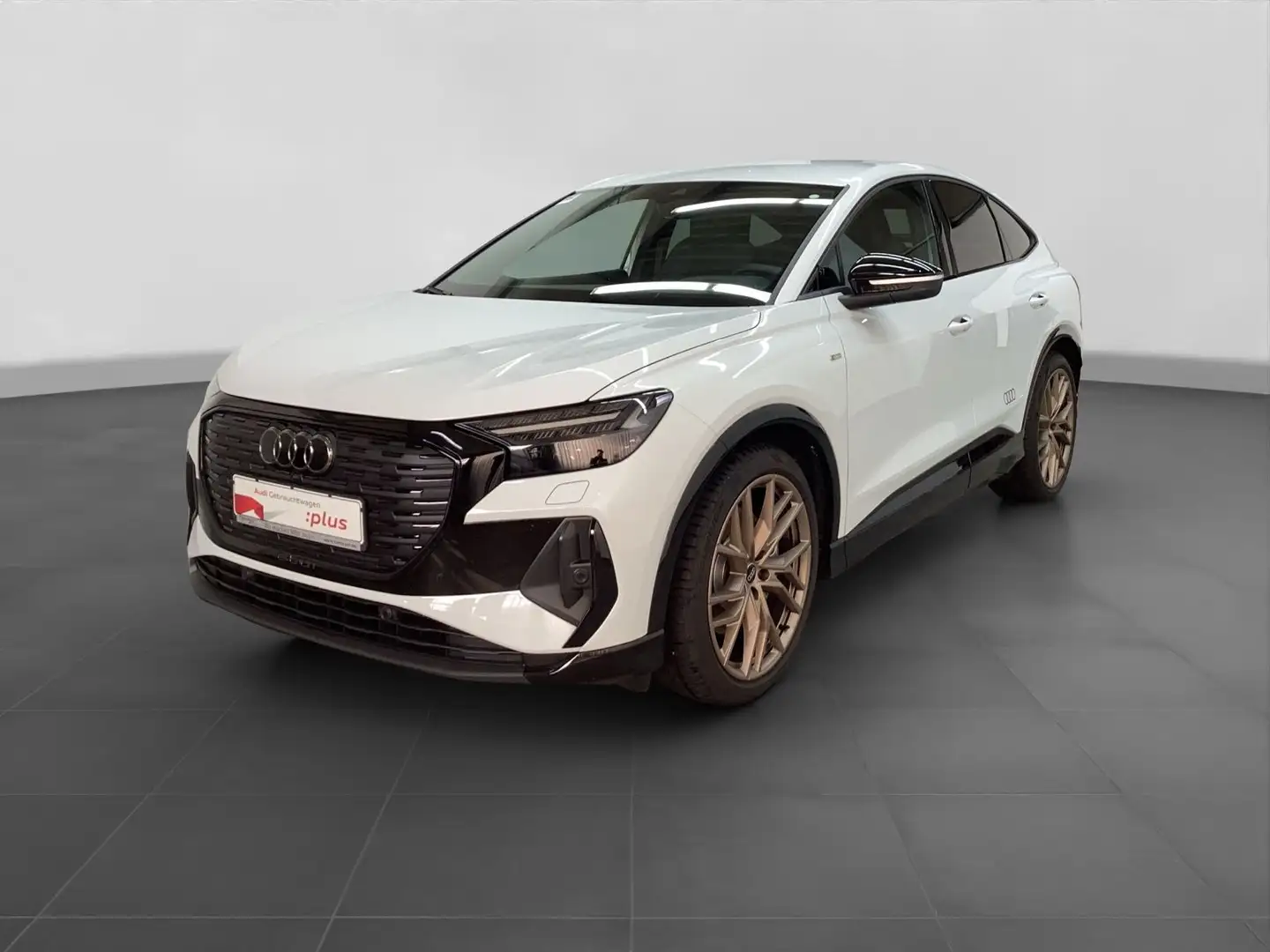 Audi Q4 e-tron Sportback 45 2x S LINE EDITION LM21 AH Weiß - 2