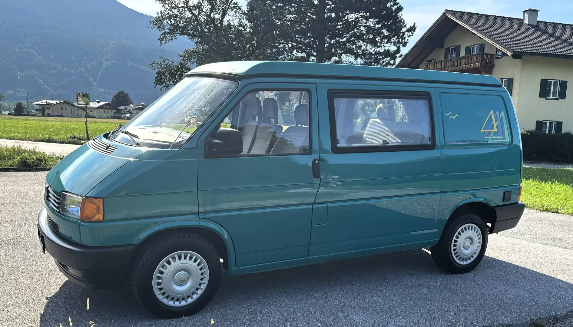 Volkswagen T4 California VW T4 Westfalia California – Original Camper | Baujahr 1995 | 77 PS | Viel Ausstattung | Kult-Camper mit Charme Grün - 2