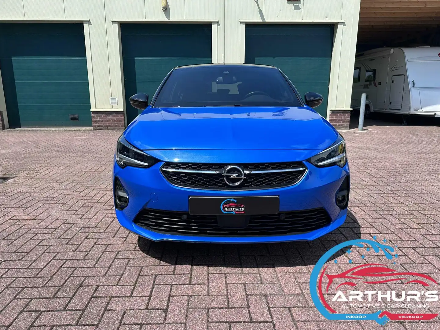 Opel Corsa 1.2 GS Line b.jaar 2021 Slechts 52.864 km! Blauw - 2