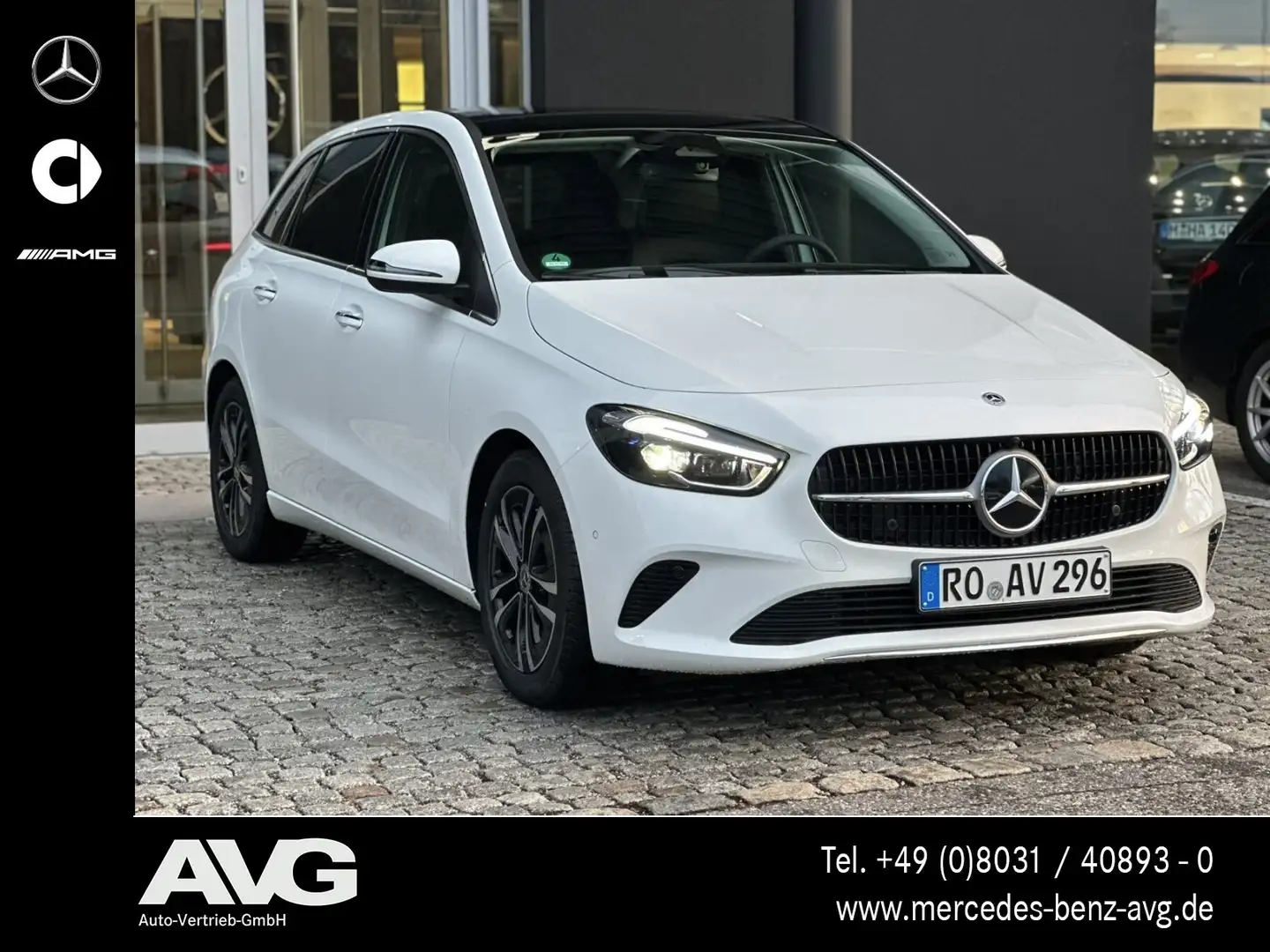 Mercedes-Benz B 180 B 180 Progressive Advanced Pano MBEAM AHK RF-Kam Weiß - 2