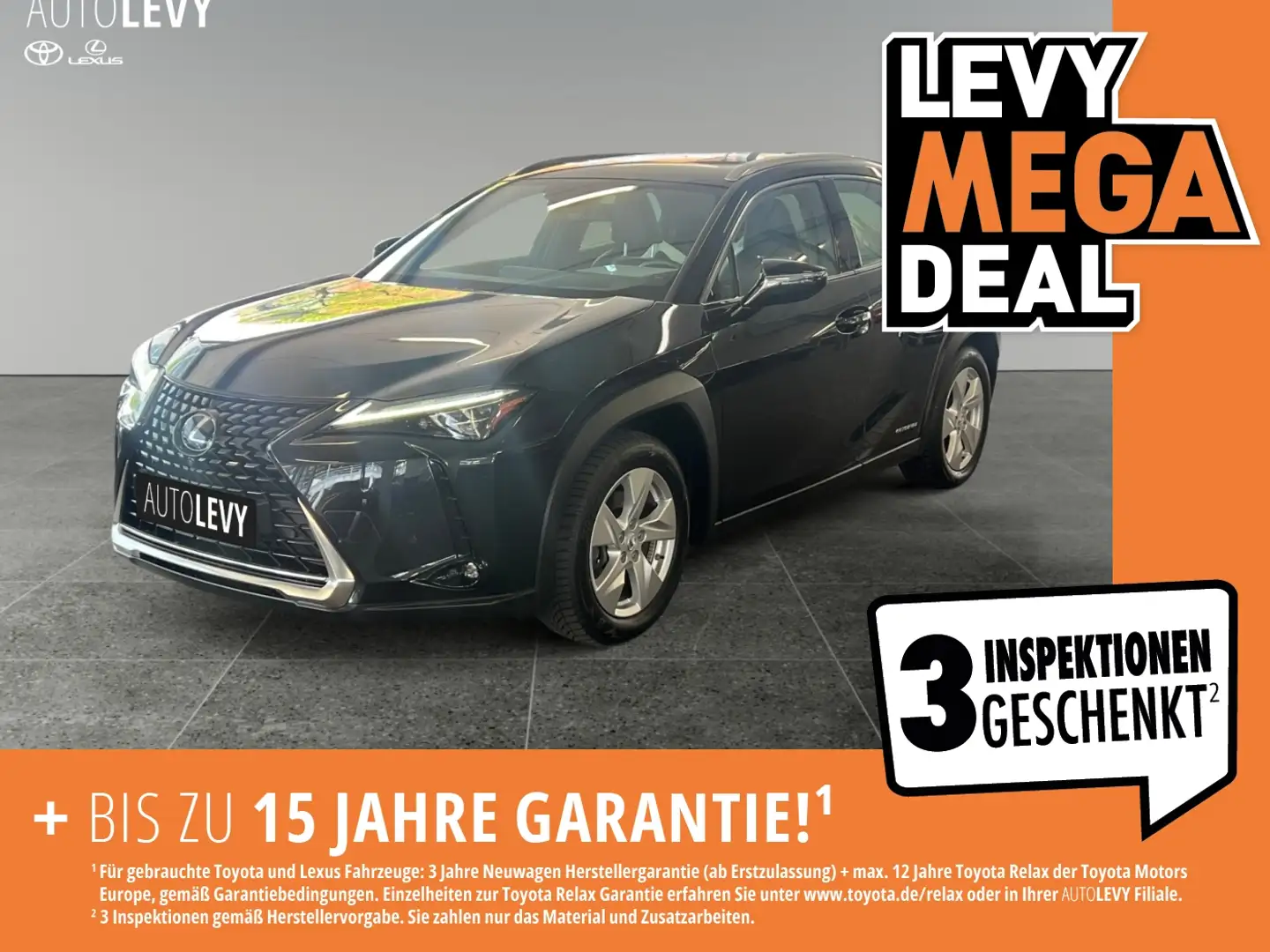 Lexus UX 250h Luxury Line *8FACH*NAVI* Schwarz - 1