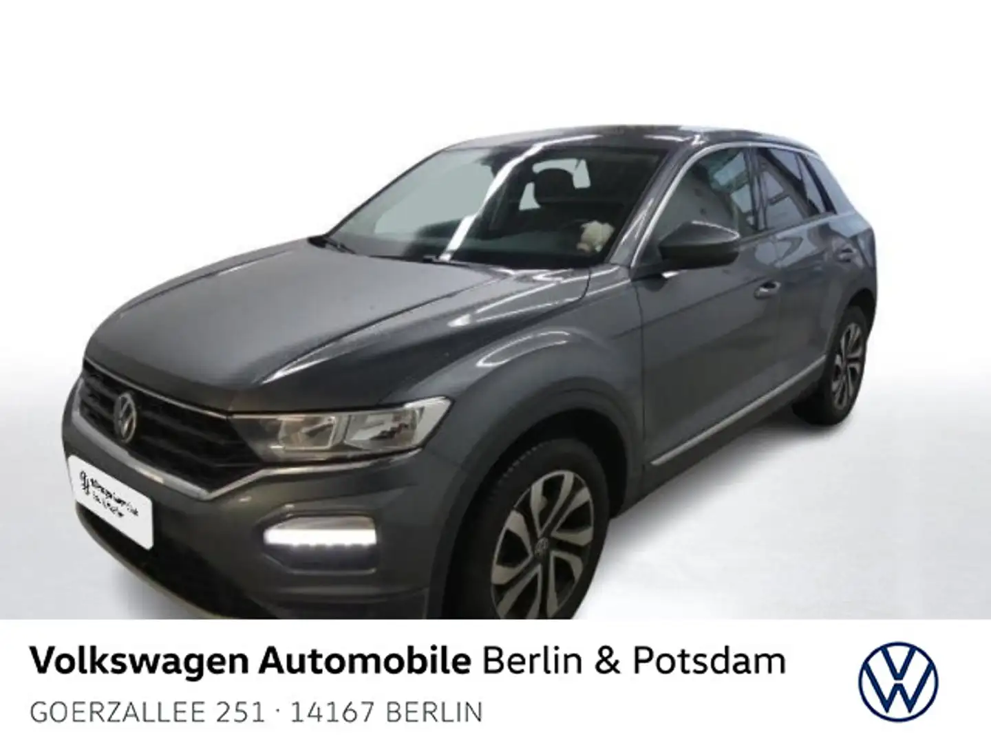 Volkswagen T-Roc 1.5 TSI DSG Active Navi R-Kamera SHZ PDC Grau - 1