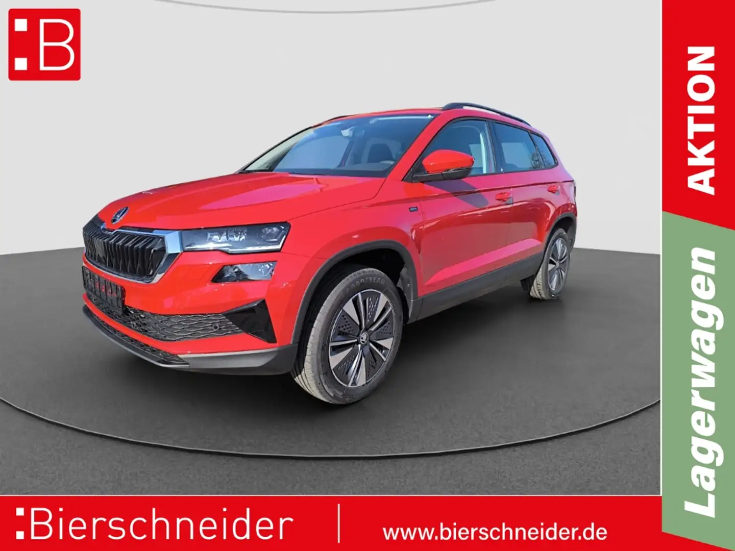 Skoda Karoq 1,5 TSI DSG Drive RFK LED NAVI AHK FRONT KLIMA SH Rot - 1