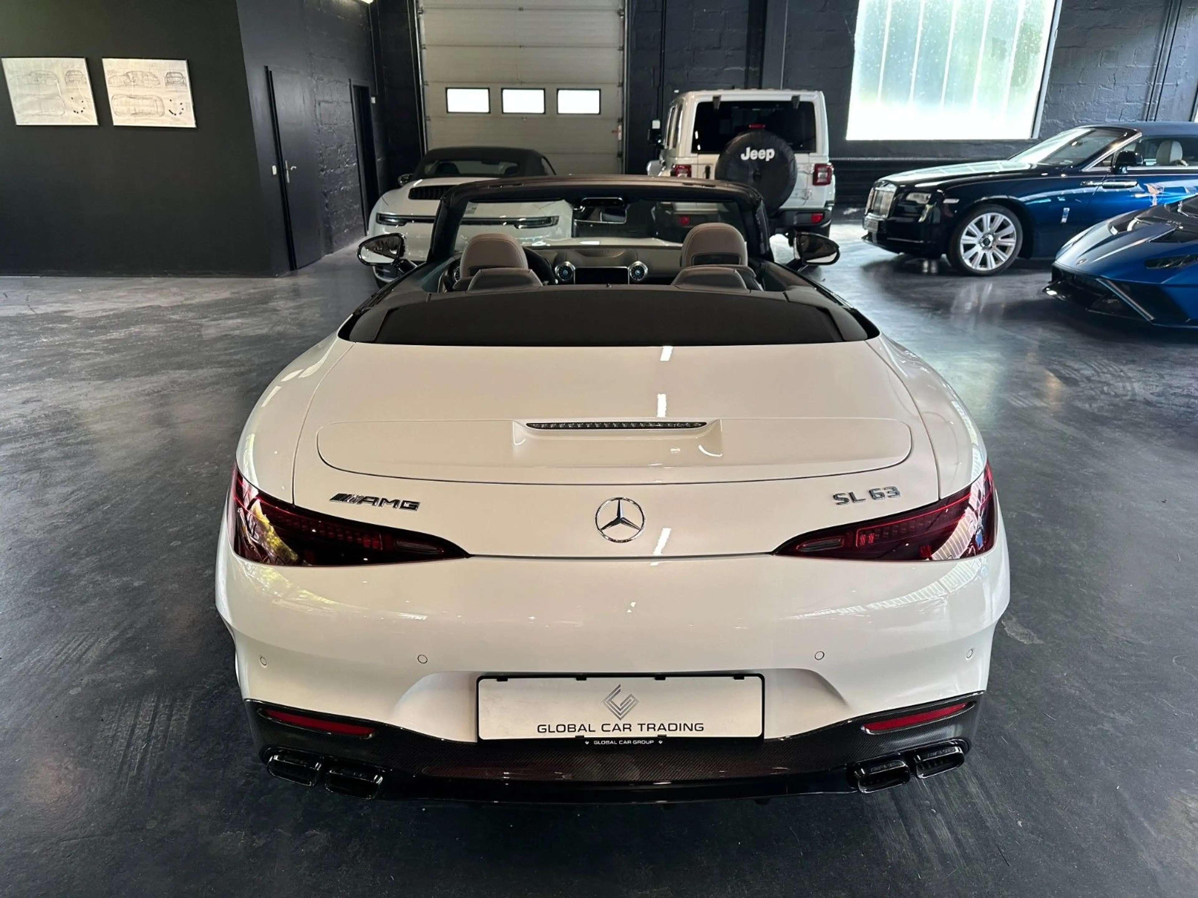 Mercedes-Benz SL 63 AMG SL 63 4MATIC+ Roadster*MANUFAKTUR*Carbon*designo — photo 8