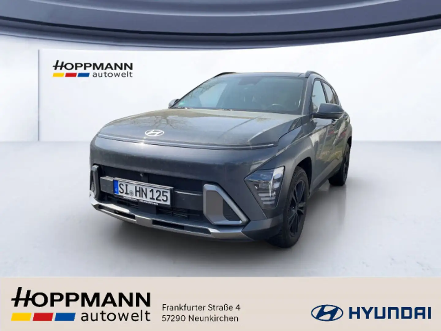 Hyundai KONA KONA SX2 1.6 T-Gdi 198PS DCT, 2WD PRIME Glasschi Grau - 1