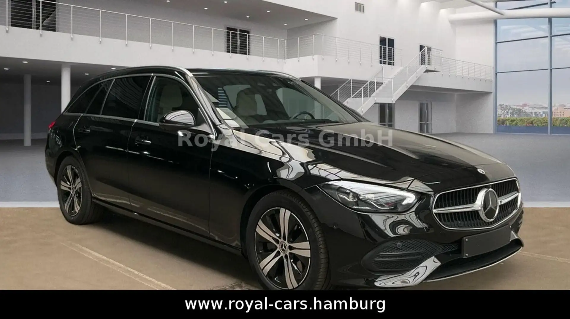 Mercedes-Benz C 220 T d T-Modell NAVI*LED*HEADUP*360*LEDER*AHK Schwarz - 2