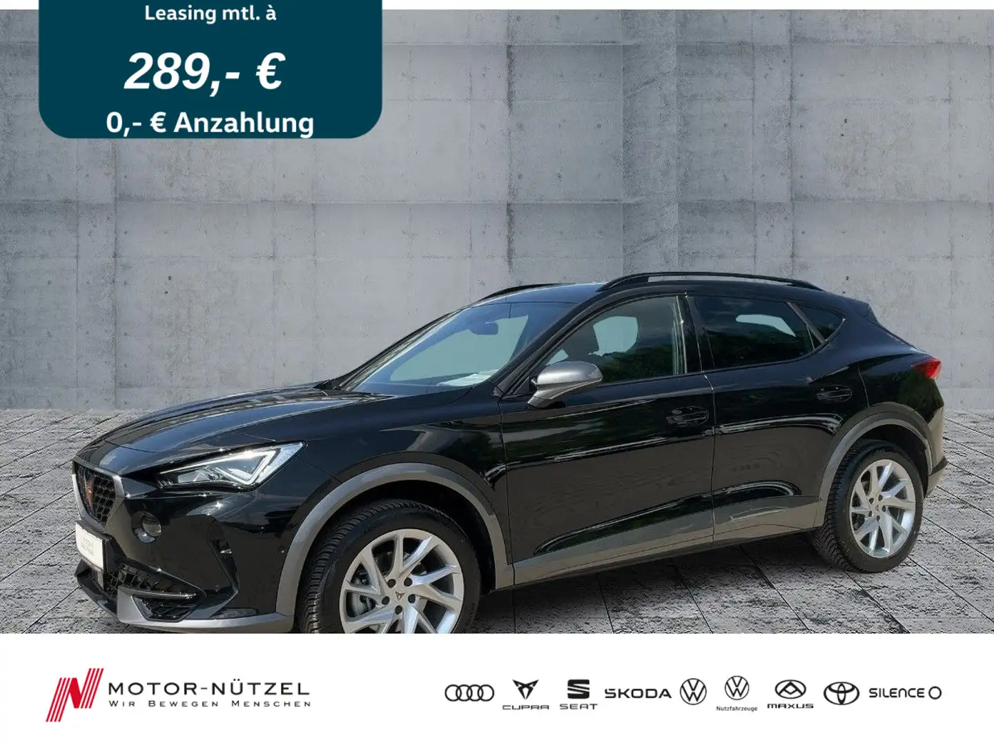 CUPRA Formentor 2.0 TSI DSG 4DRIVE LED+NAVI+KAMERA+SHZ Schwarz - 1