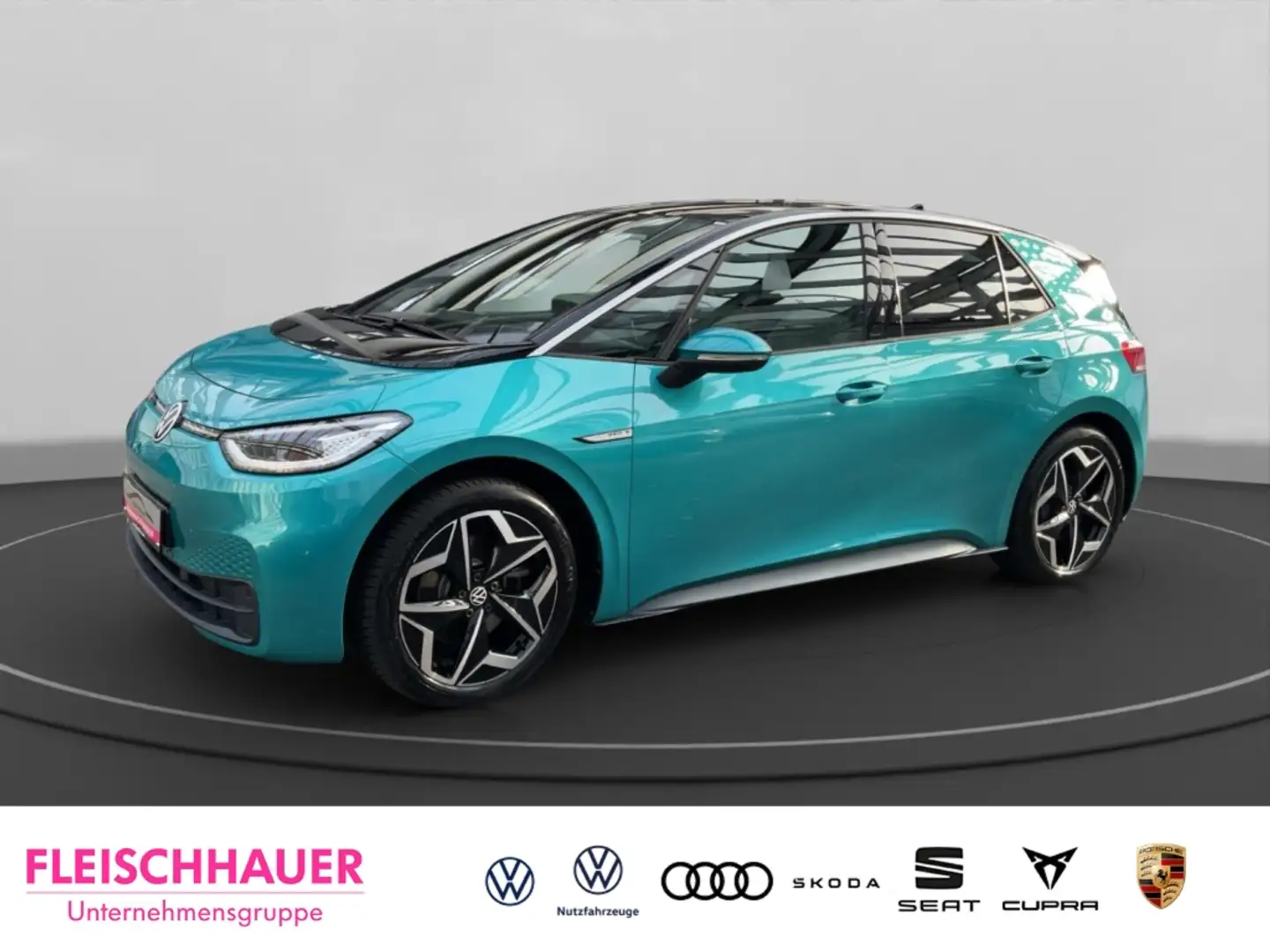 Volkswagen ID.3 Pro S HUD StandHZG Navi Digitales Cockpit LED ACC Grün - 1