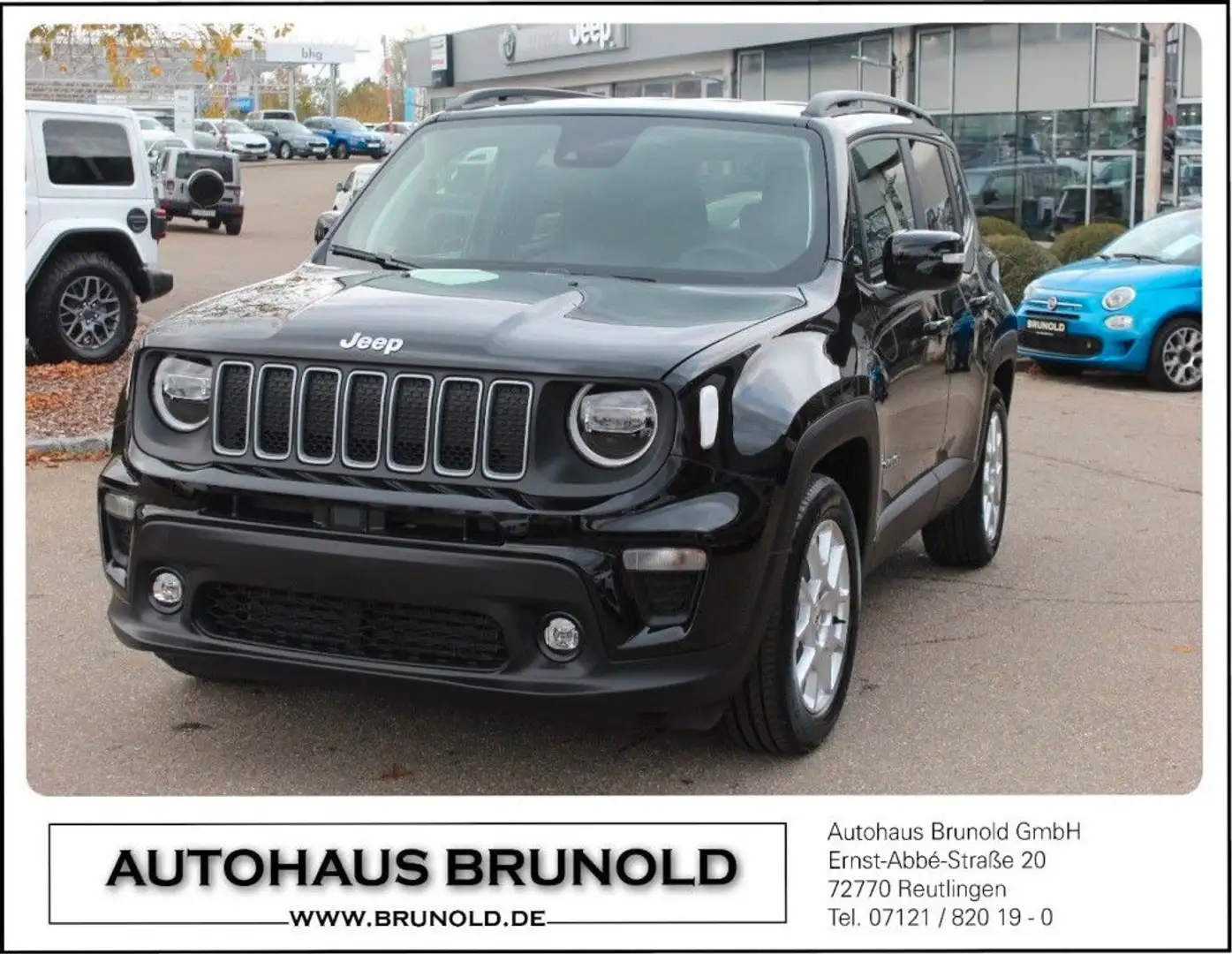 Jeep Renegade RENEGADE e-Hybrid MY23 Limited MHEVr Black - 1