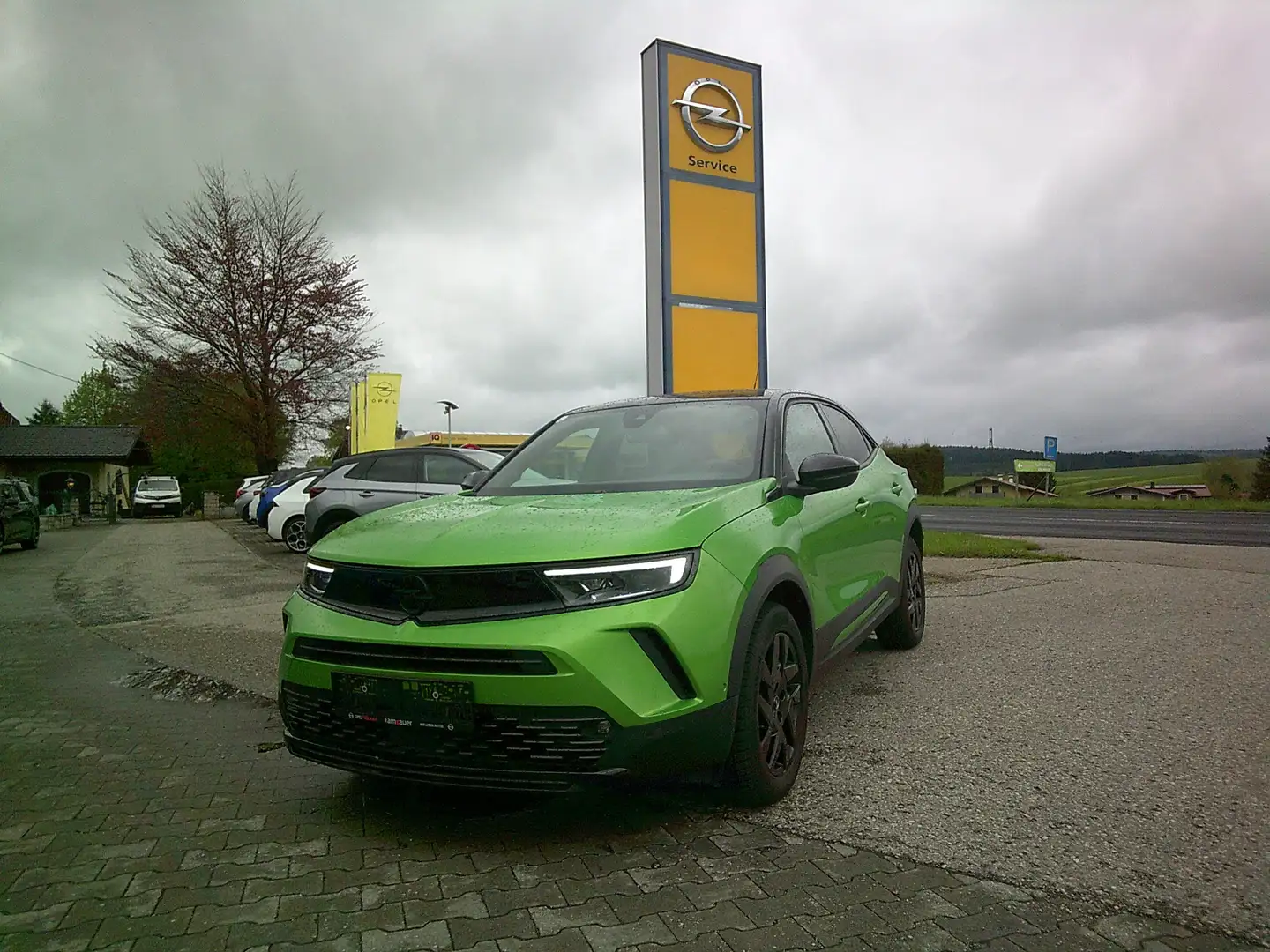 Opel Mokka 1,2 Direct Injection Turbo GS Grün - 1