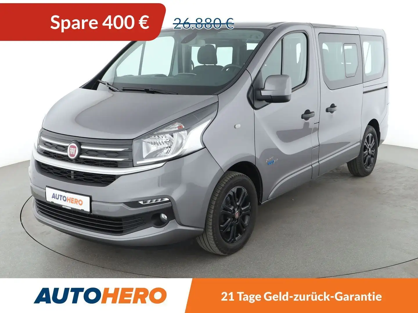 Fiat Talento 2.0 TwinTurbo Diesel Ecojet L1H1 1,0t Family*PDC* Grau - 1