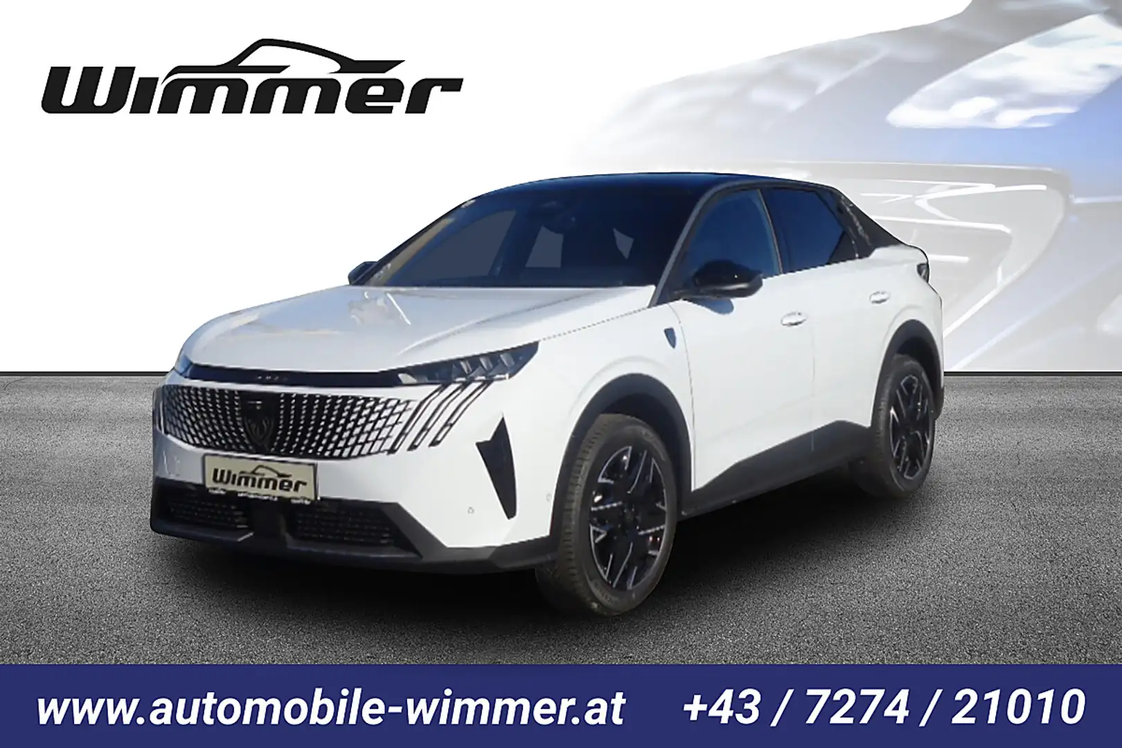 Peugeot 3008 Elektro 210 73kWh Weiß - 1