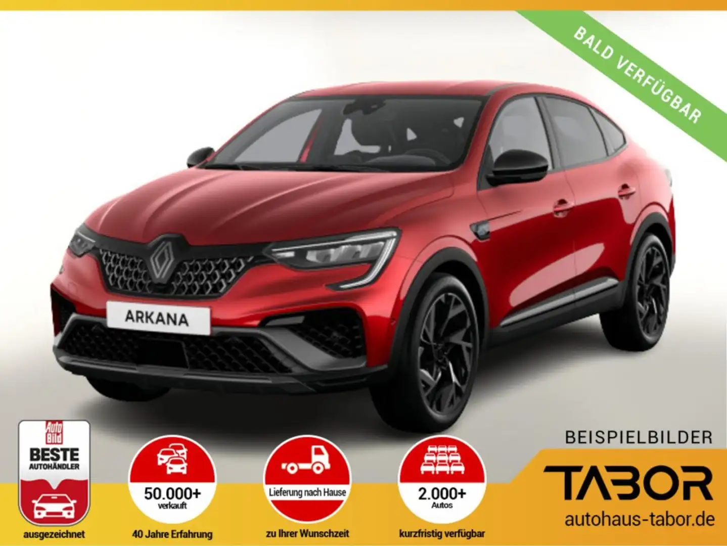 Renault Arkana Esprit Alpine E-Tech Full Hybrid 145 Rot - 1