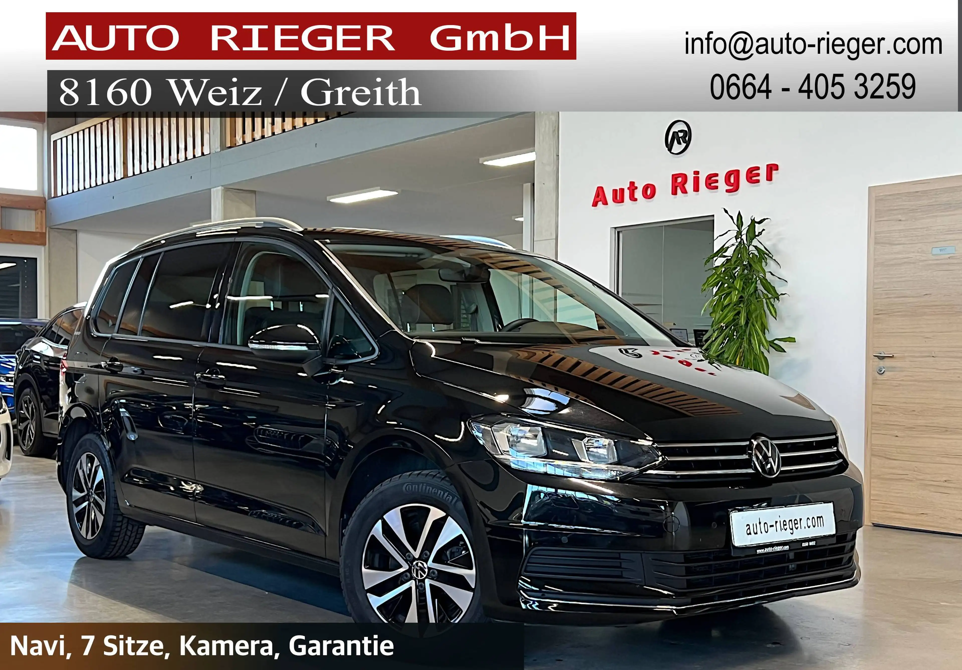 Volkswagen Touran Comfortline 1,5 TSI Rückfahrkamera, 7 Sitze, Navi