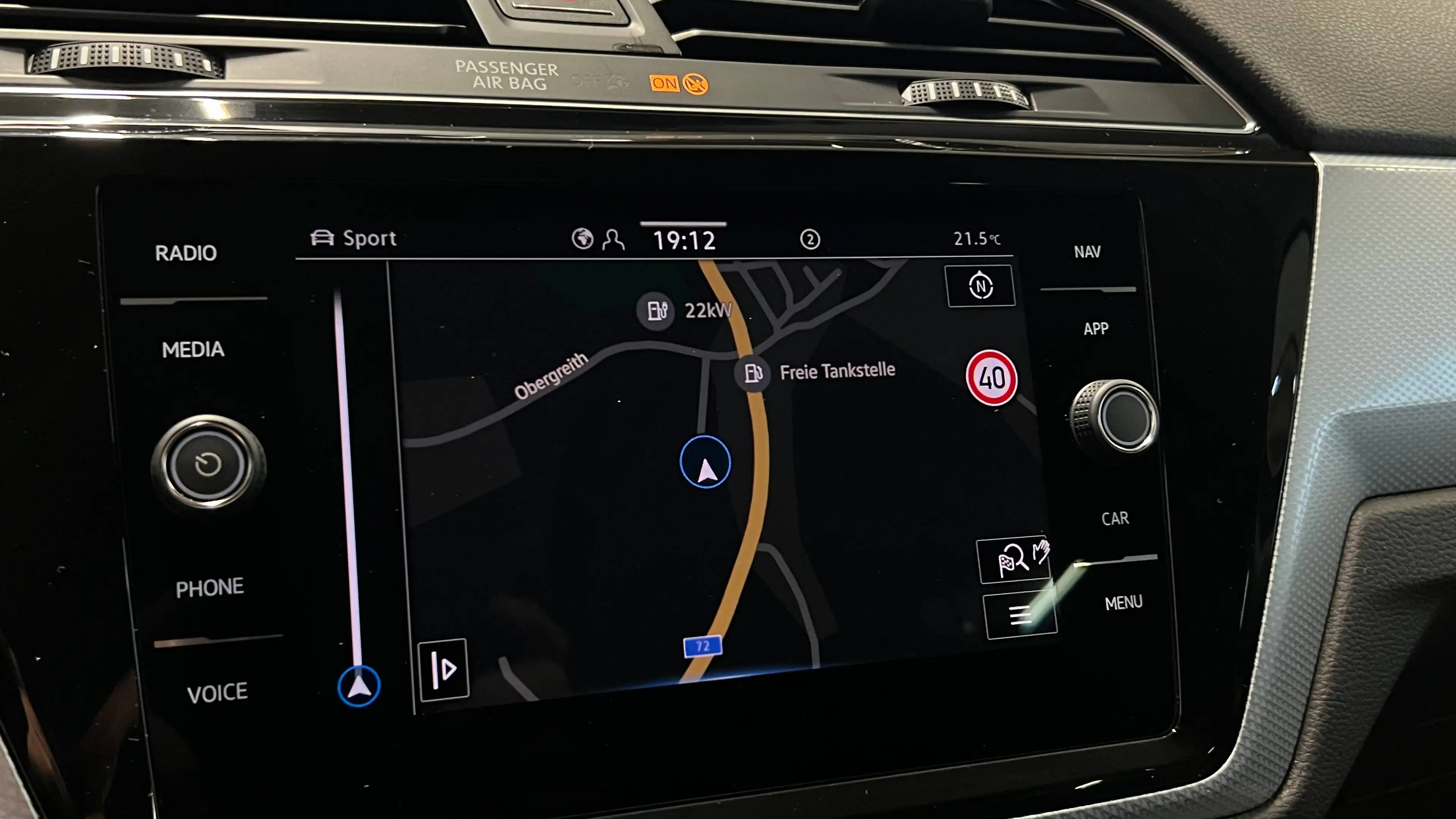 Volkswagen Touran Comfortline 1,5 TSI Rückfahrkamera, 7 Sitze, Navi — photo 13