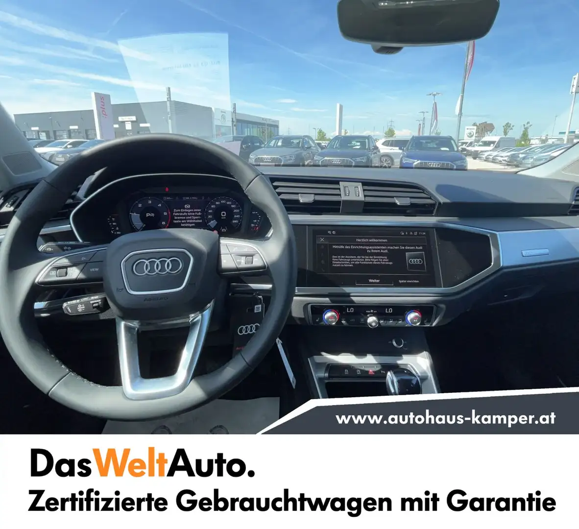 Audi Q3 35 TDI intense Zwart - 1