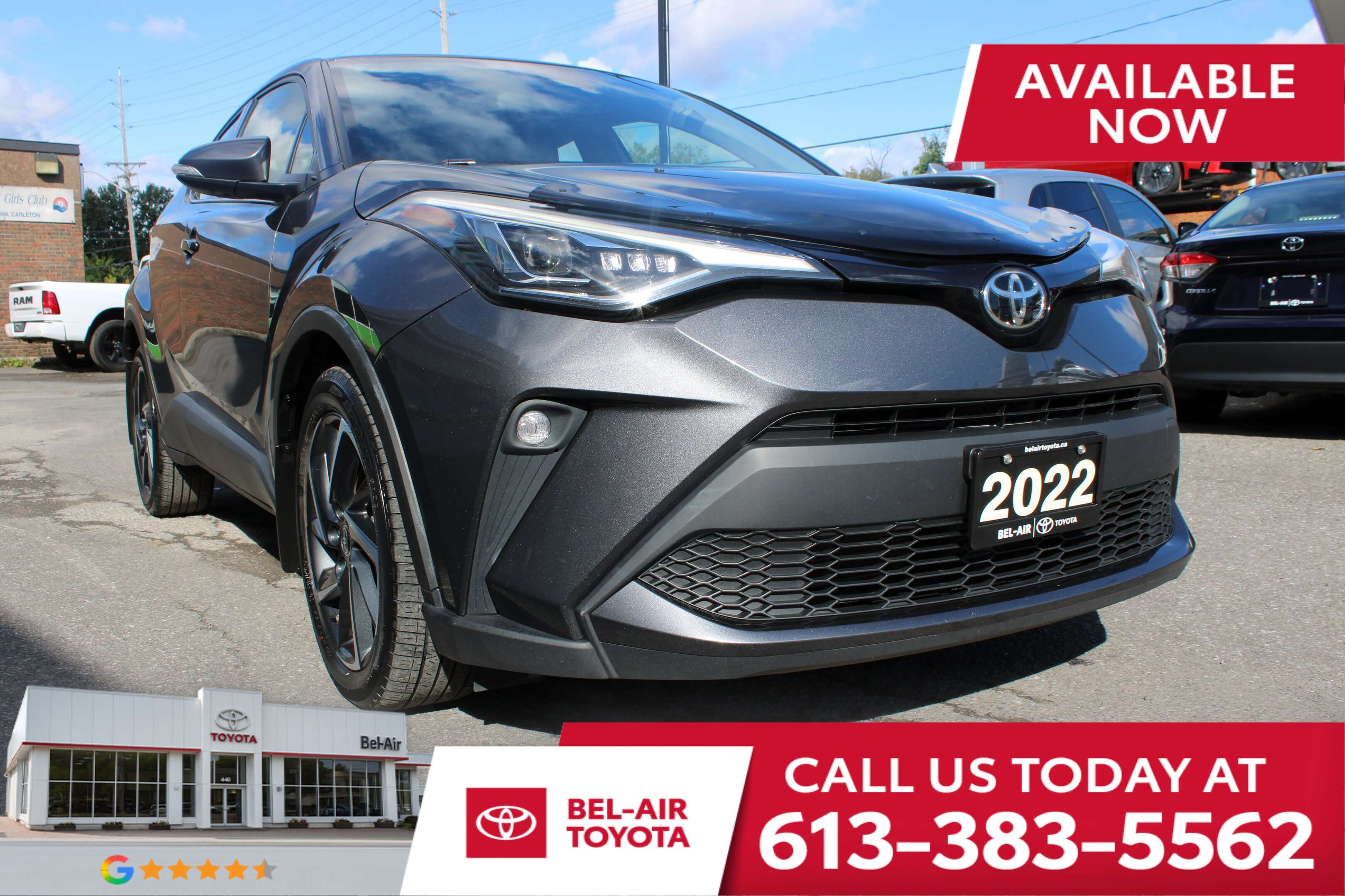 2022 Toyota C-HR Limited | FWD | Heated Seats & Steering Wheel | Ap