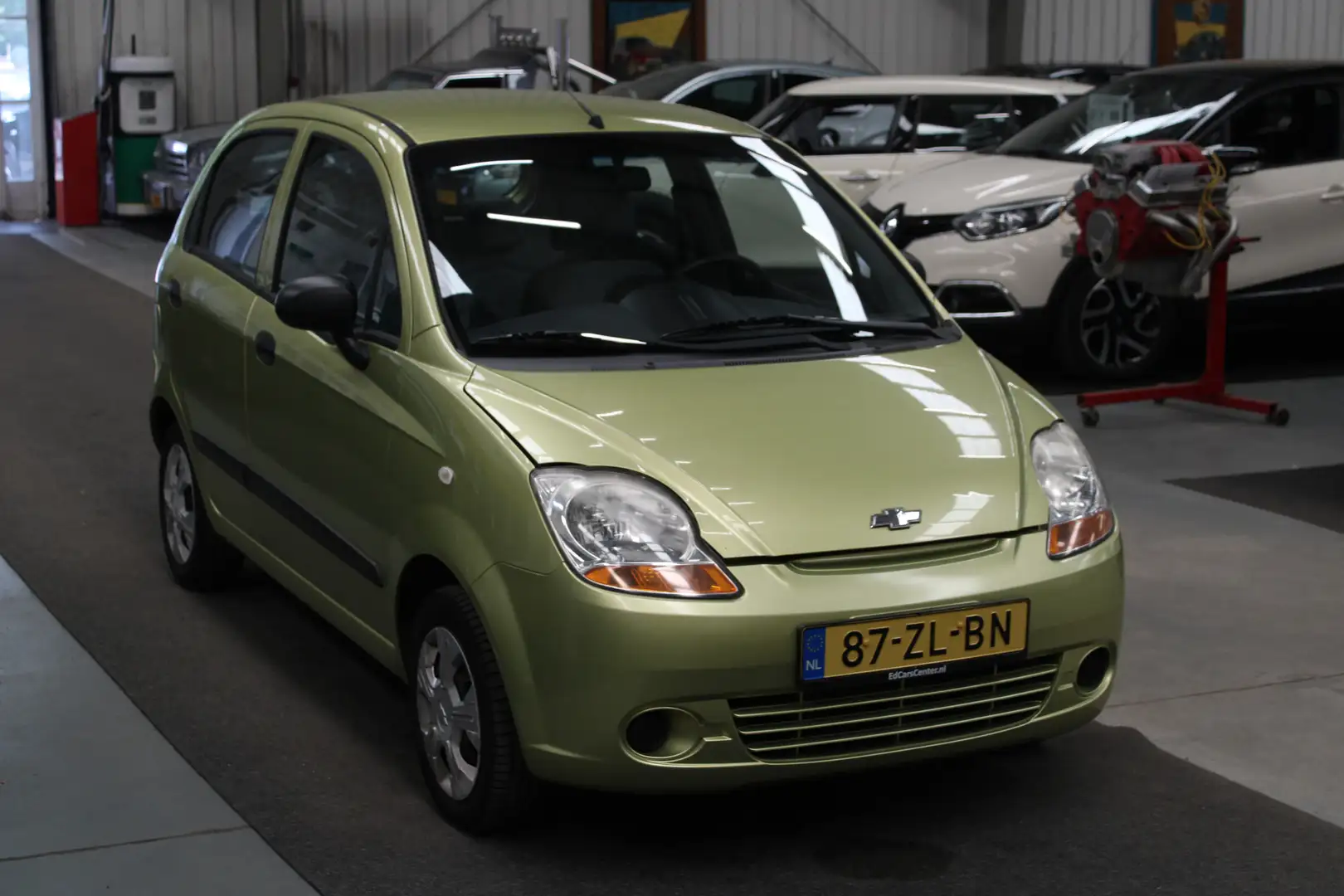 Chevrolet Matiz 0.8 Spirit 72.887km NAP, Airco, 5 Deurs, Isofix, S Geel - 2