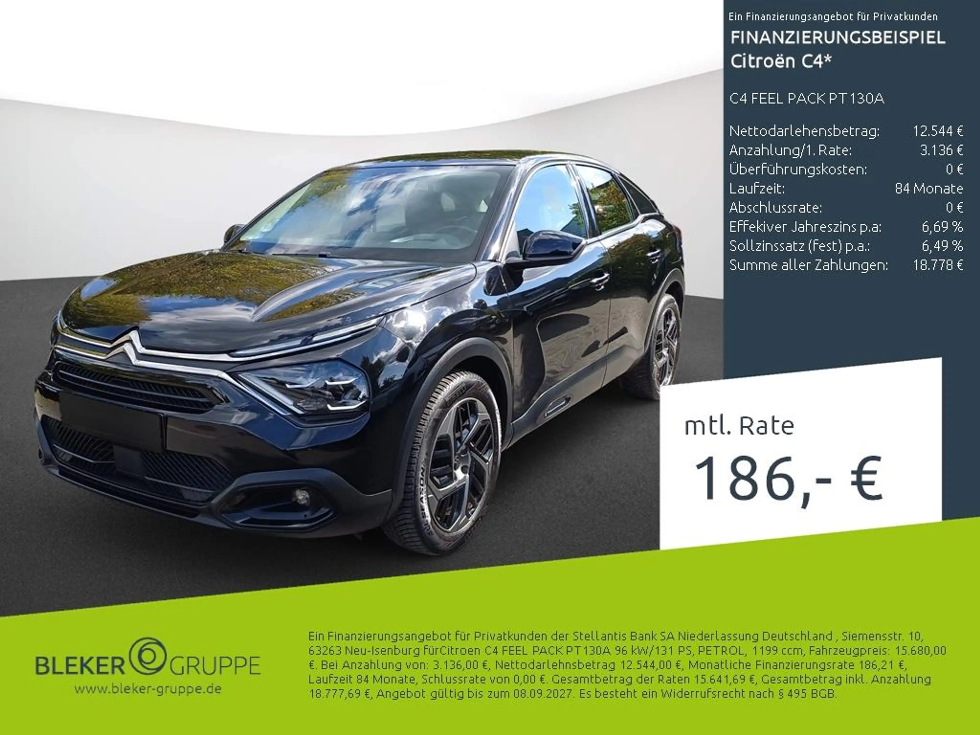 Citroen C4 C4 FEEL PACK PT130A