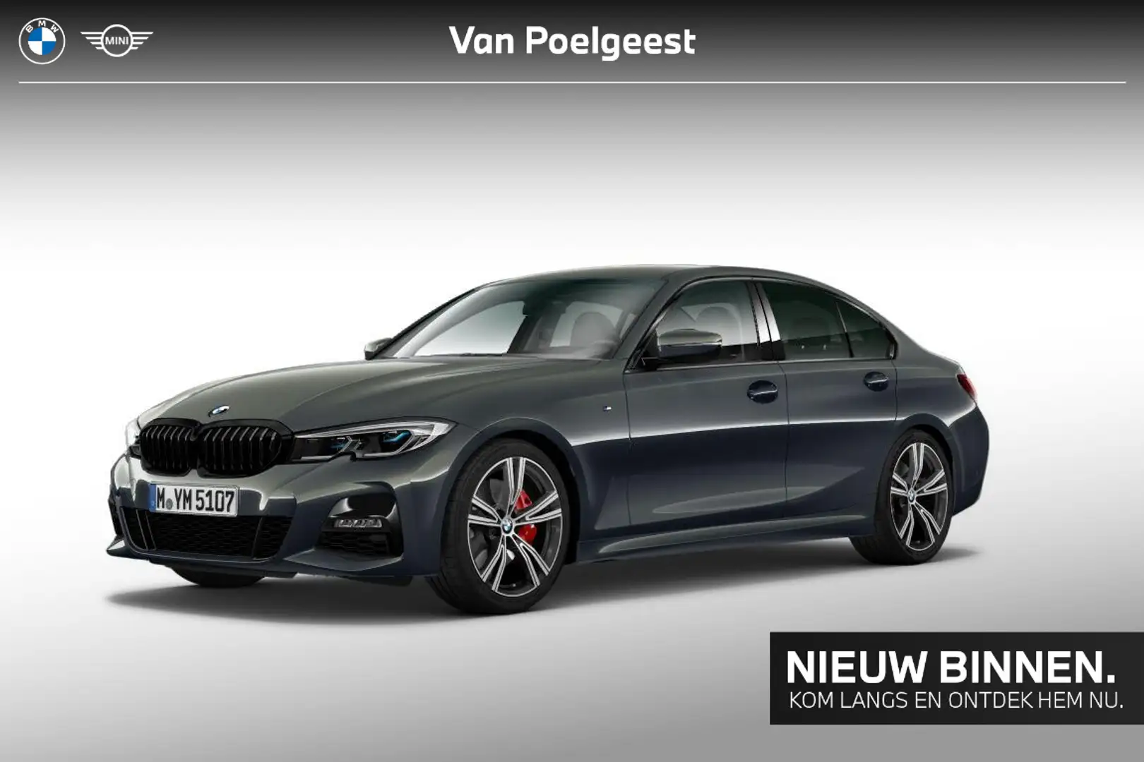 BMW 330 3 Serie Sedan 330i M-Sport High Executive Grau - 1